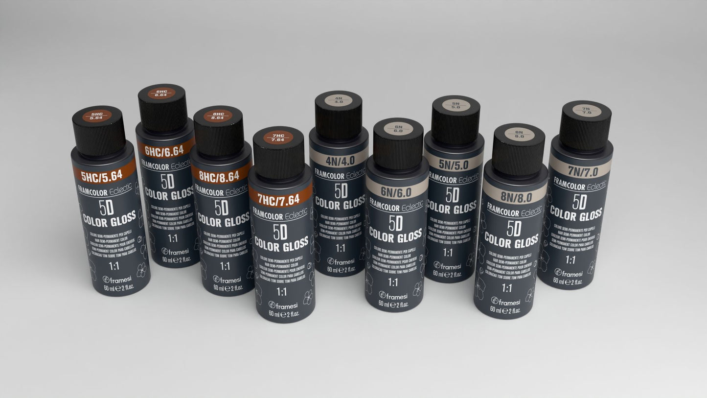 4N/4.0 Framcolor Eclectic 5D Color Gloss 60ml