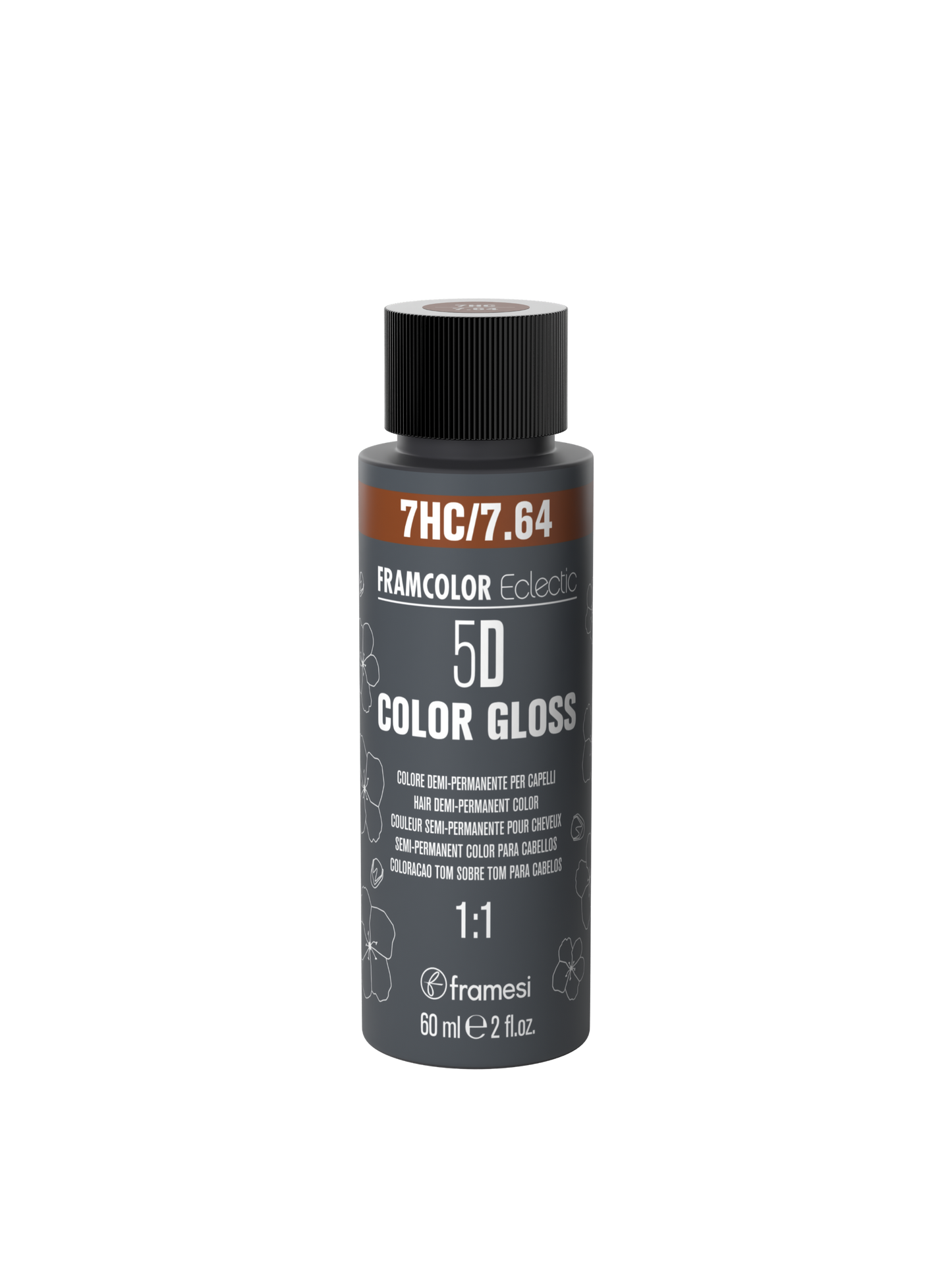 7HC/7.64 Framcolor Eclectic 5D Color Gloss 60ml