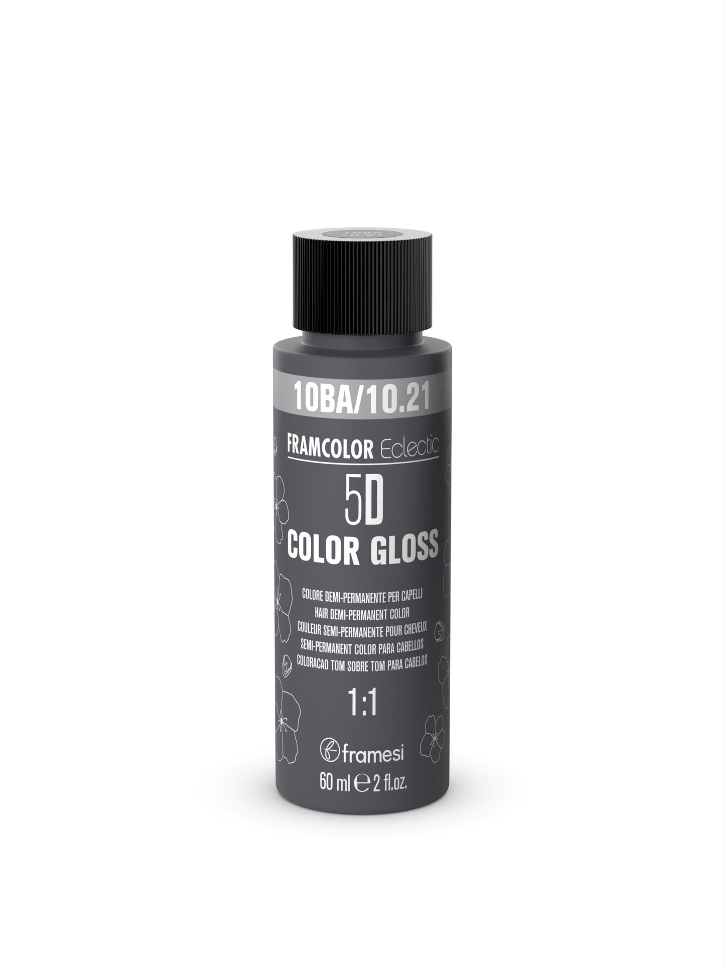 10BA/10.21 - Framcolor Eclectic 5D Color Gloss 60ml