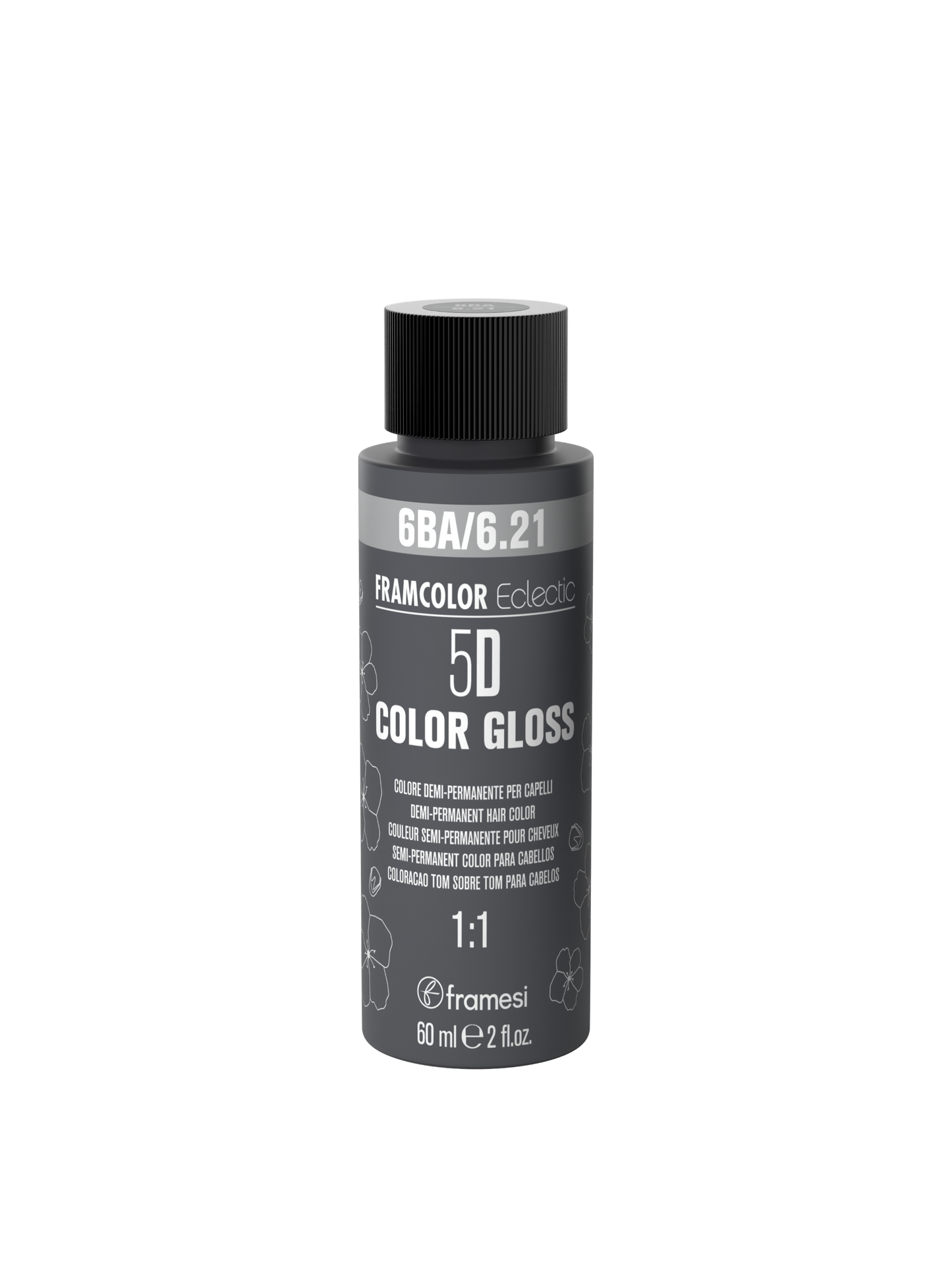 6BA/6.21 - Framcolor Eclectic 5D Color Gloss 60ml