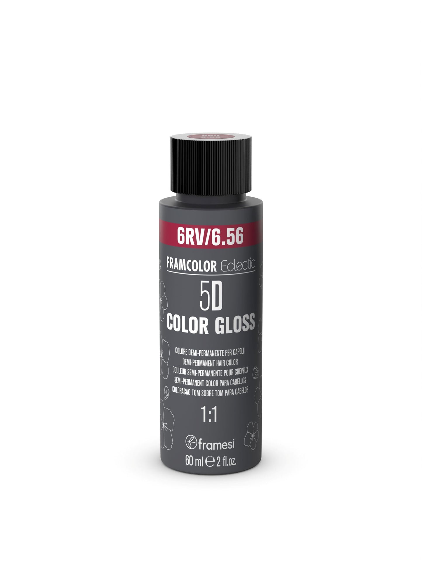 6RV/6.56 - Framcolor Eclectic 5D Color Gloss 60ml