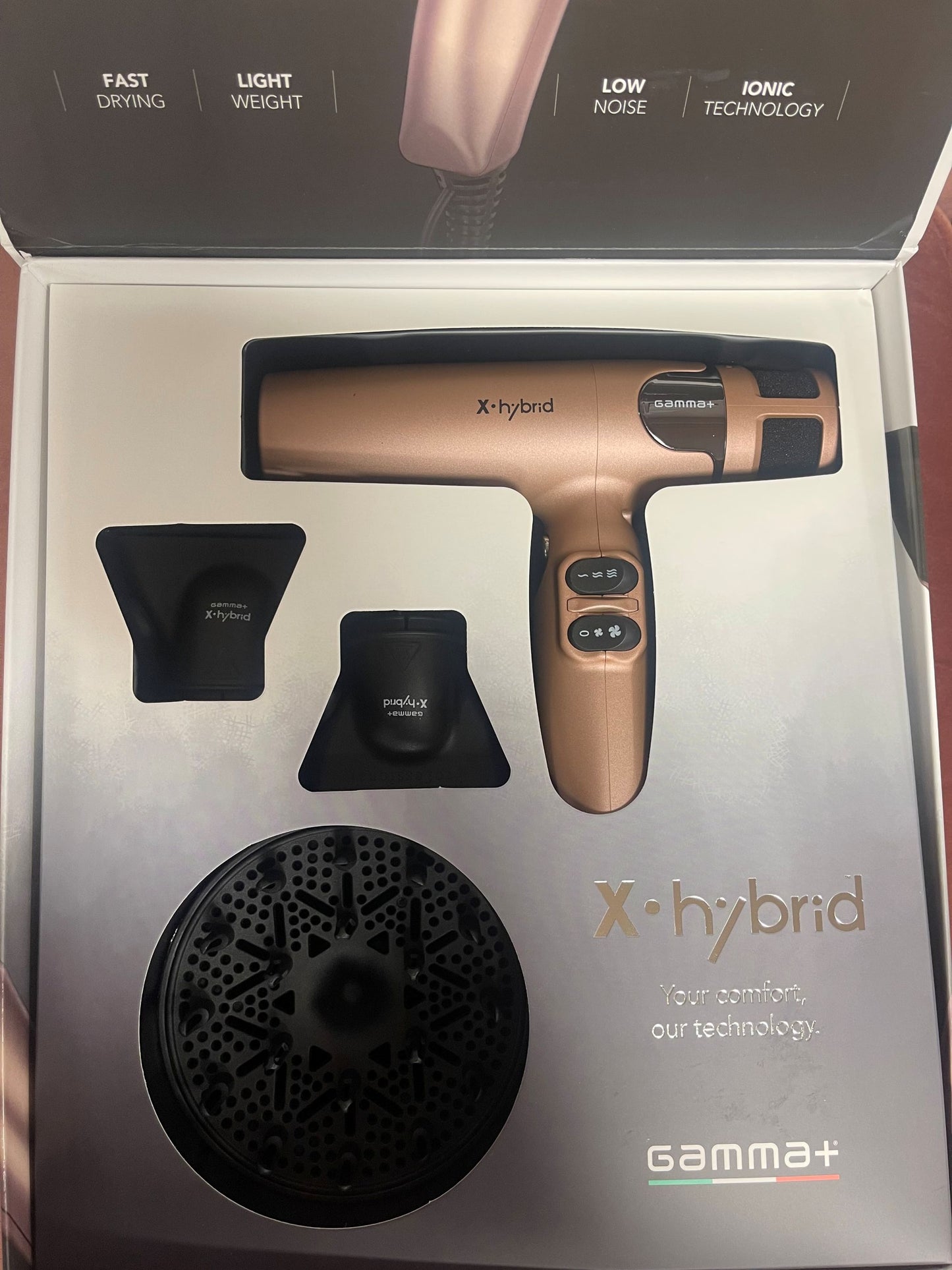 GAMMA+ PHON HYBRID -hiustenkuivaaja