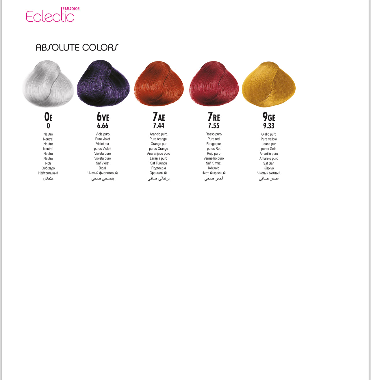 4NE - Framcolor Eclectic 60ml